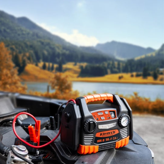 Battery Jumper Starter Portable With Air Compressor