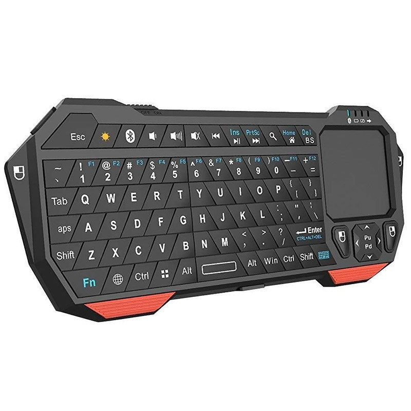 Mini Wireless Bluetooth Keyboard Built-in Mouse Function