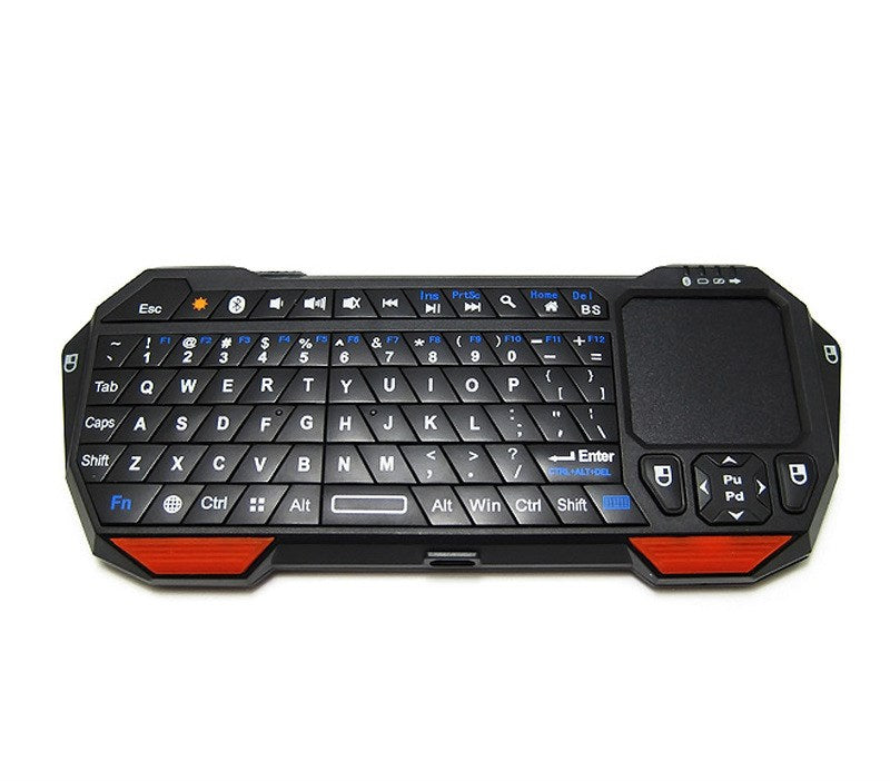 Mini Wireless Bluetooth Keyboard Built-in Mouse Function